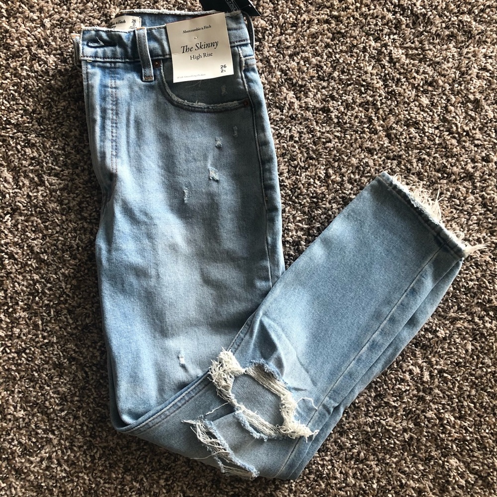 Abercrombie Skinny High Rise Jeans